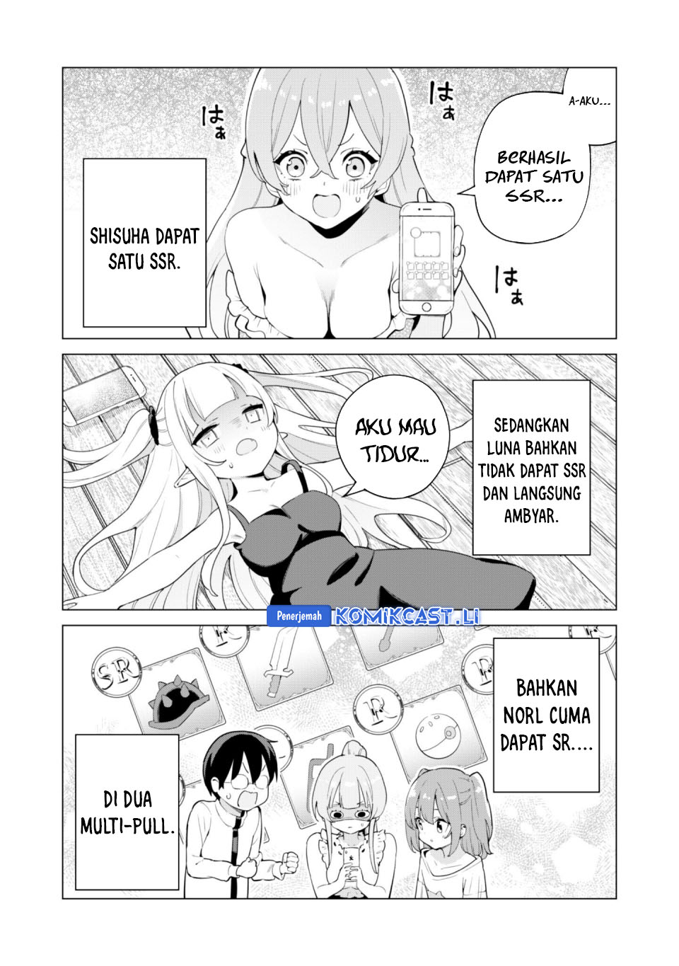 Gacha wo Mawashite Nakama wo Fuyasu Saikyou no Bishoujo Gundan wo Tsukuriagero chapter 74
